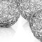Homeroots Set of Three 5" Nickel Iron Decorative Orb Tabletop Sculptures, 3PK 354590 - alternate 4