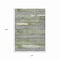 Homeroots 10' X 14' Olive Green Ivory And Blue Striped Washable Indoor Outdoor Area Rug 616675 - alternate 8