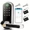 Wrightmaster 5 in 1 Corded Aluminum Smart Lock Deadbolt, Keyless Entry Door Lock with Fingerprint Digital, APP C ZR-07T-SR - alternate 1