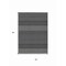 Homeroots 5' X 8' Black And Ivory Chevron Washable Indoor Outdoor Area Rug 612239 - alternate 9