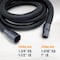 Powertec 10 ft. Dust Collection Hose Kit with 5 Fittings & a Tapered Reducer for Woodworking Power Tools 70477N - alternate 8