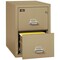 Fireking 2 Drawer, 2 Hr Fire & Impact Rated, Vertical, 31" depth Letter Sand 2-1929-2SA - alternate 4