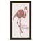 Homeroots You are so loved Flamingo Black Framed Print Wall Art 529778 - alternate 1