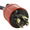 Ac Works SOOW Extension Cord Adapter, 10 AWG, 10/3, 1 Outlets, L6-20R, Black, Rubber, Nylon, L15-30P, 1 ft L1530L620-012 - alternate 4