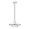 Z-Lite Ludo Brushed Nickel 1 Light Pendant 829P12-BN-LED - alternate 1