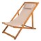 Lavish Home Beach Lounge Chair Adjustable Height Reclining Sling Chair Portable Wood Folding Chair 50-LG1512 - alternate 1