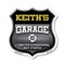 Signmission Keith's Garage I Can Fix Everything But Stupid, 6 Inch X 6 Inch, Plastic Sign SHI-P-6-490-KEITH - alternate 1