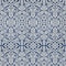 Homeroots 3' X 5' Navy Blue And Ivory Damask Washable Indoor Outdoor Area Rug 595169 - alternate 9