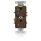 Leviton Dup Rec 15A 125V TR/HG Brn T8200 - alternate 1