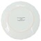 Modern Southern Home Capri 6 Piece 9 Inch Stoneware Embossed Dessert Plate Set in Egg Blue 750120976M - alternate 5