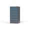 Strong Hold 8 drawer cabinet - (2x 4ft, 2x 5ft, 1x 6ft, 2x 7ft, 1x 8ft) - Blue accents - Keyed Alike S3060-PPAAS-0801FS - alternate 3