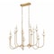 Z-Lite Allistair 12-Light Linear Chandelier, 24.5 in W, Modern Gold 352-42L-MGLD - alternate 8