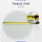 Fab Glass And Mirror 20in in Round Glass Table Top 1/2in Thick Tempered Beveled Edge by, Wall Mirror, Safety Backing 20RT12THBEAN - alternate 7
