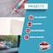 Krakenbond Kraken Bond Hyper Kitchen & Bath Neutral Cure Silicone Sealant, Waterproof, Clear, 10.1 oz, 12 Pack KR918NSCLRNSS-12 - alternate 6