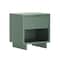 Manhattan Comfort Elara 18 in Solid Wood Nightstand in Sage Green (1-Drawer) NS1794-3 - alternate 6