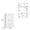 Homeroots 47" White Four Drawer Dresser 530266 - alternate 13