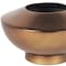 Homeroots 5" Antiqued Bronze Metal Table Vase 608349 - alternate 4