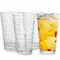 Gibson Home Great Foundations 4-Piece 16 oz. Tumbler Set, Square Pattern 92078.04 - alternate 1