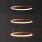 Jonathan Y Brice 15.75" Modern Contemporary Metal Round Dimmable Integrated LED Pendant, Orange JYL7202G - alternate 11