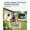 Wrightmaster Retractable 1/2 in. Dia x 100 ft. Wall Mount Garden Hose Reel with Anti-Tangle Hose, 180 Deg Swivel ZOR-J30B - alternate 9