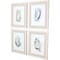 Homeroots Set Of Four Oysters on the Bay White Framed Print Wall Art, 4PK 525662 - alternate 4