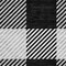 Homeroots 8' Black Gray And Ivory Round Plaid Washable Indoor Outdoor Area Rug 595465 - alternate 8