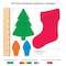 Freshcut Crafts Punch Out Paper Cutouts, Christmas Shapes, 164-Piece Set 850054391223 - alternate 4