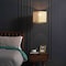 Vidalite Gal 1-Light Pendant with Rattan Shade, Stitched Velvet Detailing, Adjustable Hanging Height CE1008603 - alternate 7