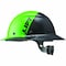 Lift Safety DAX Carbon Fiber Full Brim 50-50 (Lime Green/Black) - ANSI-C, TYPE 1 HDF50C-20GC - alternate 6