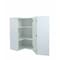 Cambridge Everest 24 in. W x 12 in. D x 36 in. H Shaker Corner Diagonal Kitchen Cabinet in White SA-WC2436-SW-KIT - alternate 18