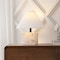 Jonathan Y Hermin 16.5" Contemporary Minimalist Geometric Sculptural Alabaster Cube Metal LED Table Lamp w/Nigh JYL5611A - alternate 9