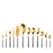 Mepra Fantasia Ice Gold Flatware Set - 67 Pieces - Vicuna 10I622067OI - alternate 1