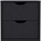 Homeroots Two Piece Black Bedroom Set 526367 - alternate 7