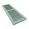 Ekena Millwork True Fit PVC, Two Equal Louver Shutters, Seaglass, 12W x 42H, PR TFP101LVF12X042SG - alternate 16