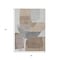 Homeroots 3' X 5' Brown And Gray Abstract Washable Indoor Outdoor Area Rug 632167 - alternate 9