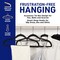 Lifemaster Heavy Duty Clothes Hanger Set, Non-Slip, 360 Deg Swivel, Space-Saving, Black, 80PK LMNOBK80 - alternate 7