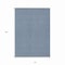 Homeroots 10' X 14' Blue And Sky Blue Floral Washable Indoor Outdoor Area Rug 610647 - alternate 7
