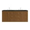 James Martin Vanities Laurent 60" Double Vanity, Honey Oak w/ 3 CM Phantome Eclos Top 545-V60D-HNO-3PHT - alternate 10