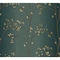 York Wallcoverings Vertical Blossoms Teal Metallic Wallpaper BR6224 - alternate 1