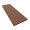 Ekena Millwork 18W x 44H True Fit PVC Diagonal Slat Modern Style Fixed Mount Shutters, Burnt Toffee, PR TFP001DG18X044BT - alternate 11