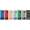 5S Supplies 5S Housekeeping Shadow Board Broom Station Version 1 - Gray Board / Orange Shadows  With Broom HSB-V1-GRAY/ORANGE-KIT - alternate 3