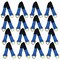 Mytee Products 36in HD Axle Straps Car Hauler Tow Truck Wrecker Wheel Tie Down Strap, 16PK AS36x16 - alternate 1
