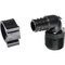 Flair-It PEXLOCK Pipe Elbow, 3/4 in, MPT, 90 deg Angle, Black, 100 psi Pressure Pair 30809 - alternate 6