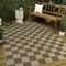 Jonathan Y Mason Smart Jute Geometric Boho Checker Weave Natural/Brown 4 ft. x 6 ft. Indoor/Outdoor Area Rug FXV200B-4 - alternate 8
