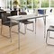 Flash Furniture Wren 48 in x 24 in Adjustable Height Activity Table, Thermal Laminate Top, Standard Legs, Light Gray XU-A2448-REC-LTGRY-T-A-GG - alternate 10