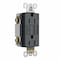 Legrand radiant Series Duplex Self-Test GFCI Receptacle, 125 V, 15 A, NEMA: NEMA 5-15R, Graphite 1597TRGCC4 - alternate 1
