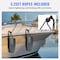 Vevor Boat Fenders Inflatable Ribbed Boat Bumpers for Docking 6.5" x 23" Black 80E01C - alternate 7