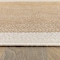 World Rug Gallery Contemporary Braided Weather Resistant Reversible Indoor/Outdoor Rug 2 ft x 7 ft Natural WR112NATURAL2X7 - alternate 7