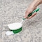 Libman Heavy-Duty Scrub Brush, 1-1/2 in L Trim, PET, Green, 3-1/2 in W Brush, 11.13 in OAL, White 54 - alternate 4