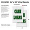 Signmission Cash Loans, Vinyl Decals Only 24 Inch x 36 Inch, Vinyl Decal, 2PK DSB-2436-2PACK-Cash Loans - alternate 2